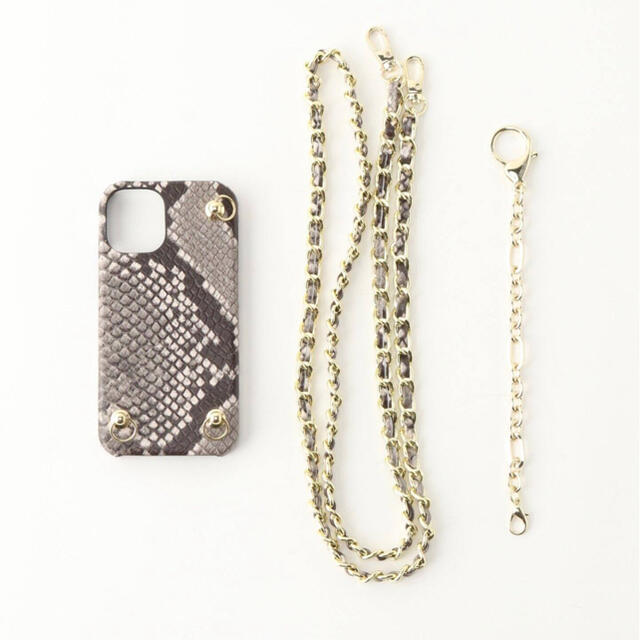 L'Appartement DEUXIEME CLASSE(アパルトモンドゥーズィエムクラス)の 【GOOD GRIEF!／グッドグリーフPython I Phone Case スマホ/家電/カメラのスマホアクセサリー(iPhoneケース)の商品写真