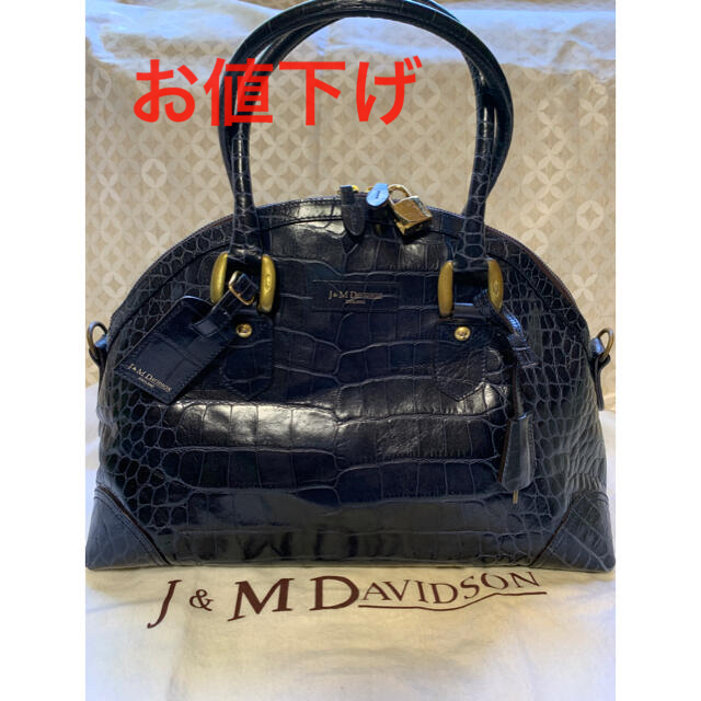 お値下げ！　　J&M DAVIDSON  　バッグ　レア美品ハンドバッグ