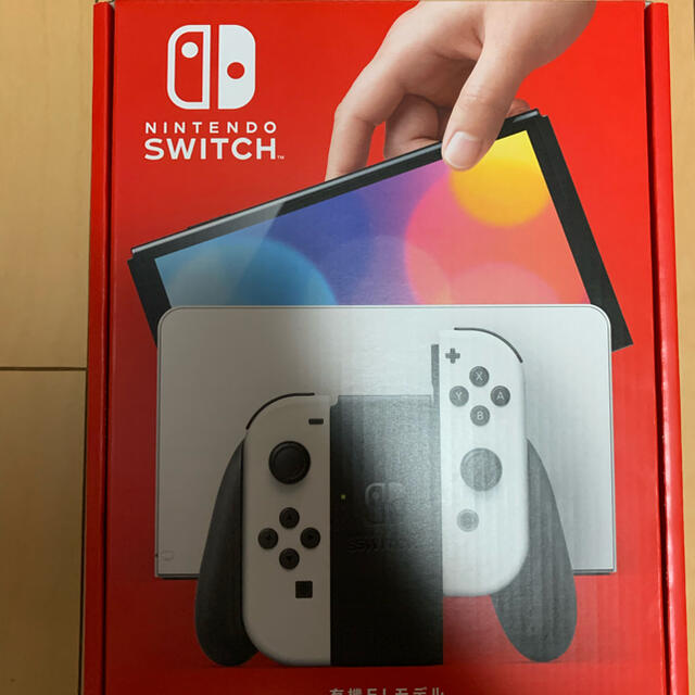 新品未使用 Nintendo Switch（有機ELモデル）ホワイト - 家庭用ゲーム ...