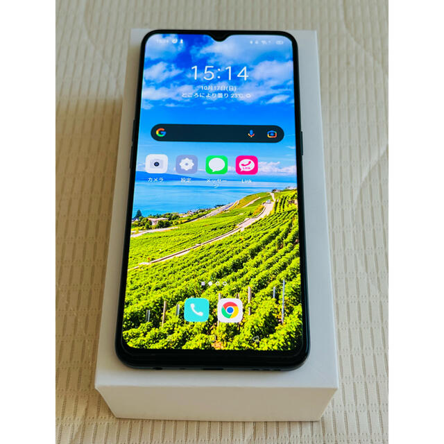 OPPO A73 SIMフリー CPH2099 ネイビーブルー