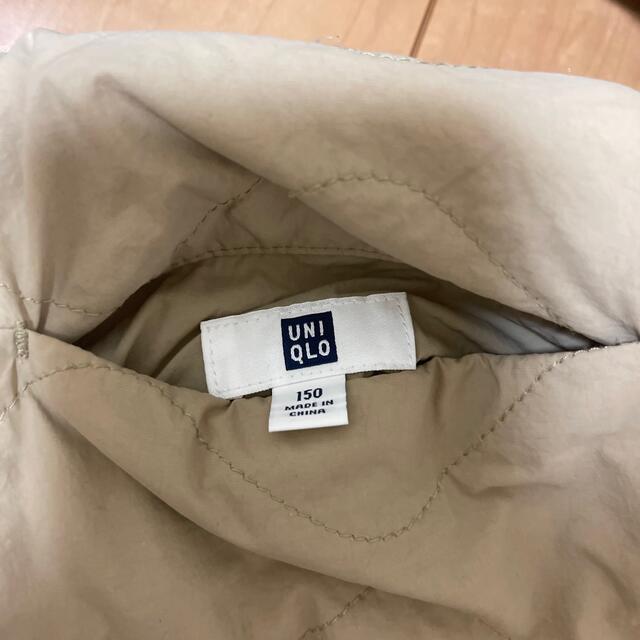 UNIQLO(ユニクロ)のリラックマじゅん様専用⭐︎ユニクロ　リバーシブルボアアウター　150cm キッズ/ベビー/マタニティのキッズ服女の子用(90cm~)(ジャケット/上着)の商品写真