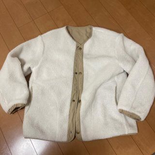 ユニクロ(UNIQLO)のリラックマじゅん様専用⭐︎ユニクロ　リバーシブルボアアウター　150cm(ジャケット/上着)