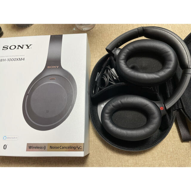 【1ヶ月自宅でのみ使用】SONYワイヤレスヘッドホンWH-1000XM4