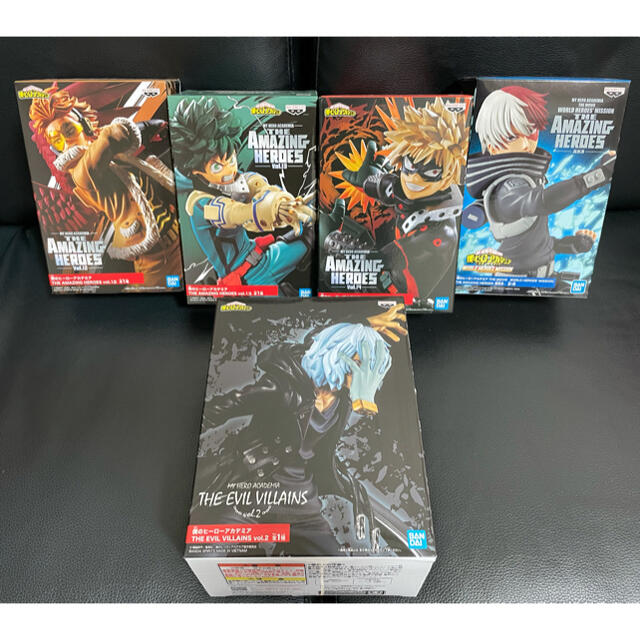 BANPRESTO - 僕のヒーローアカデミア ヒロアカ フィギュア