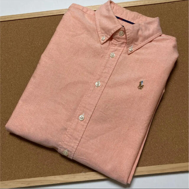 Ralph Lauren(ラルフローレン)のラルフローレン 長袖　ボタンダウン　シャツ　ブラウス　150 キッズ/ベビー/マタニティのキッズ服男の子用(90cm~)(ブラウス)の商品写真