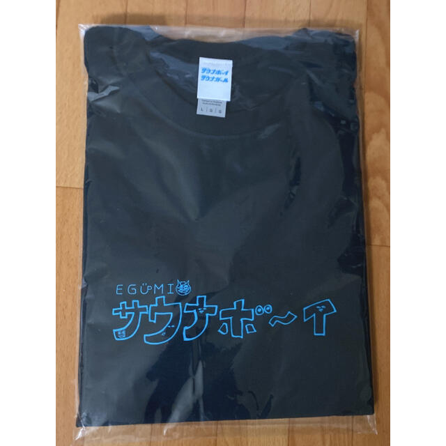 EGUMI サウナボーイ ロングスリーブTシャツ Lサイズ ブラック - T 