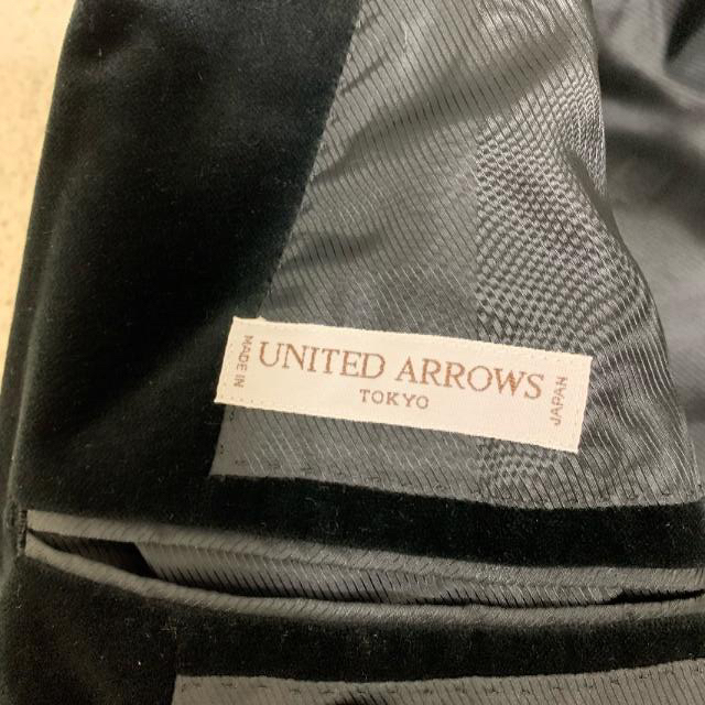 UNITED ARROWS(ユナイテッドアローズ)のUNITED ARROWS　ベロアジャケット メンズのジャケット/アウター(テーラードジャケット)の商品写真