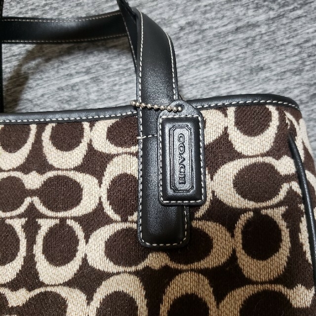 COACH(コーチ)のご専用COACH　ウール　トートバッグ レディースのバッグ(トートバッグ)の商品写真