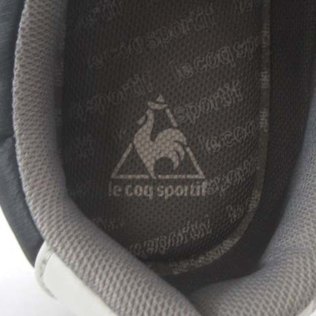 le coq sportif(ルコックスポルティフ)のルコックスポルティフ セギュール スニーカー ローカット ロゴ刺繍 黒 24.5 レディースの靴/シューズ(スニーカー)の商品写真