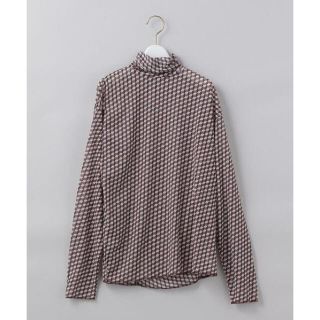 ビューティアンドユースユナイテッドアローズ(BEAUTY&YOUTH UNITED ARROWS)の6 roku BLOCK PRINT TURTLE NECK PULLOVER(カットソー(長袖/七分))