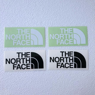 ザノースフェイス(THE NORTH FACE)のノースフェイス カッティングステッカー 白 2枚 黒 2枚 NN88106(その他)
