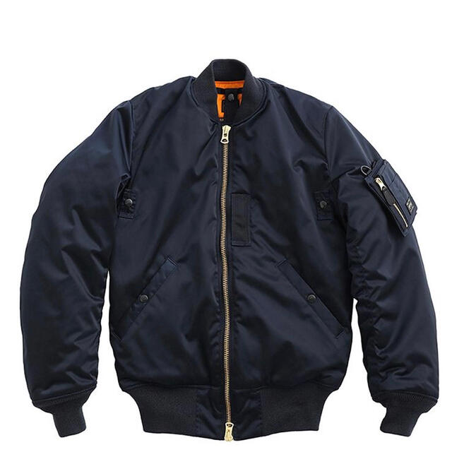 Buzz Rickson's(バズリクソンズ)のHK様　専用　porter Buzz Rickson's MA1 ネイビー　XL メンズのジャケット/アウター(フライトジャケット)の商品写真