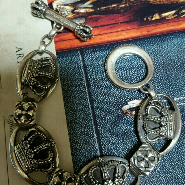 Justin Davis(ジャスティンデイビス)のhe様専用Justin Davis large QE bracelet メンズのアクセサリー(ブレスレット)の商品写真