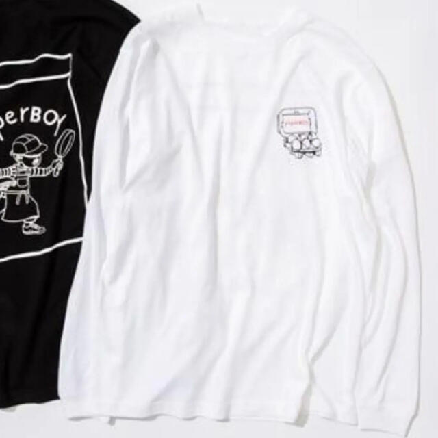 PAPERBOY BEAMS ロンT Tシャツ 長袖 白 WHITE XXL - Tシャツ ...