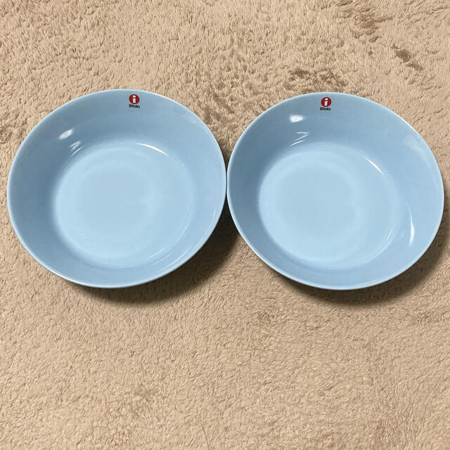 iittala(イッタラ)の【廃盤カラー】ライトブルー　イッタラ ティーマ　ボウル　15cm✖️2 インテリア/住まい/日用品のキッチン/食器(食器)の商品写真