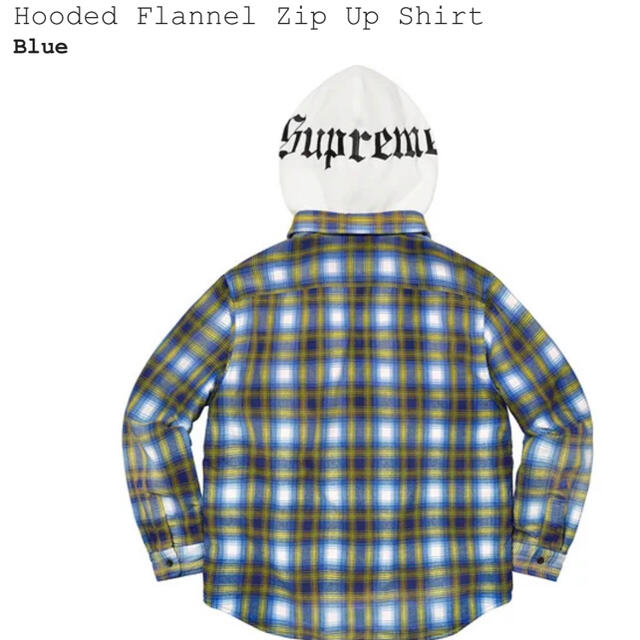 Supreme Hooded Flannel Zip Up Shirt 1