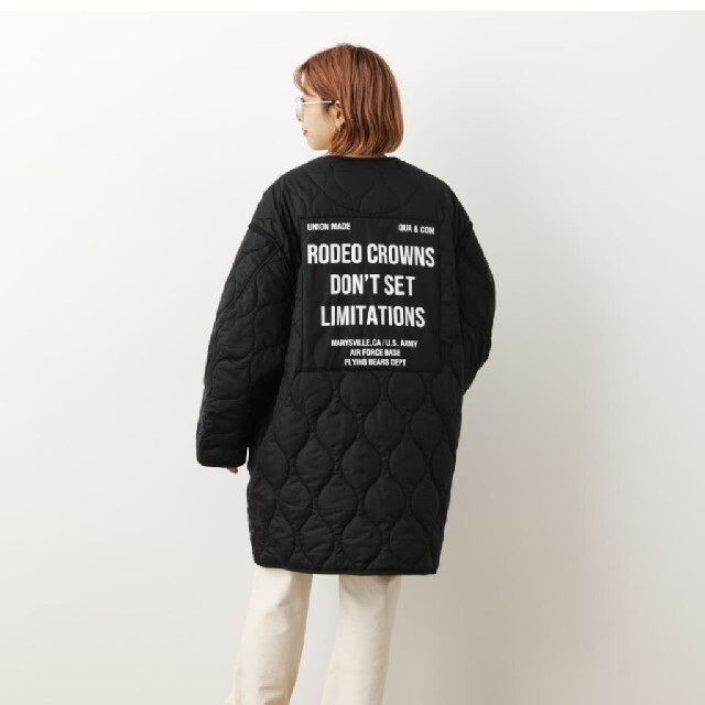 RODEO CROWNS WIDE BOWL(ロデオクラウンズワイドボウル)の新品ブラック レディースのジャケット/アウター(その他)の商品写真