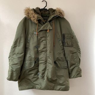 アルファインダストリーズ(ALPHA INDUSTRIES)のALPHA アルファ モッズコート メンズ  N-3B(ミリタリージャケット)