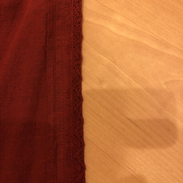 SM2(サマンサモスモス)のクリスマス　刺繍ワンピース　レッド！ レディースのワンピース(ロングワンピース/マキシワンピース)の商品写真