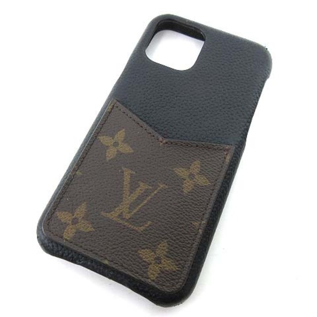 LOUIS VUITTON(ルイヴィトン)のルイヴィトン iPhone バンパー 11pro スマホケース モノグラム 黒 レディースのファッション小物(その他)の商品写真