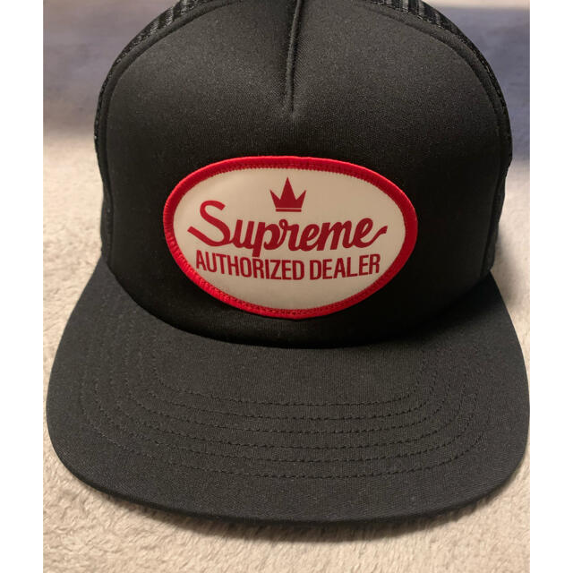 黒 Supreme Authorized Mesh Back 5-panel帽子
