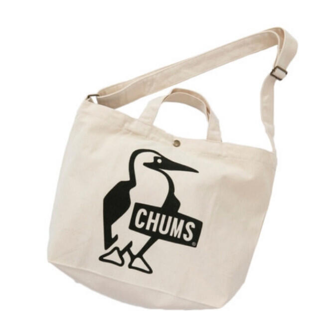 CHUMS(チャムス)のチャムス CHUMS ブービーキャンバスショルダー 2way ブラック メンズのバッグ(トートバッグ)の商品写真