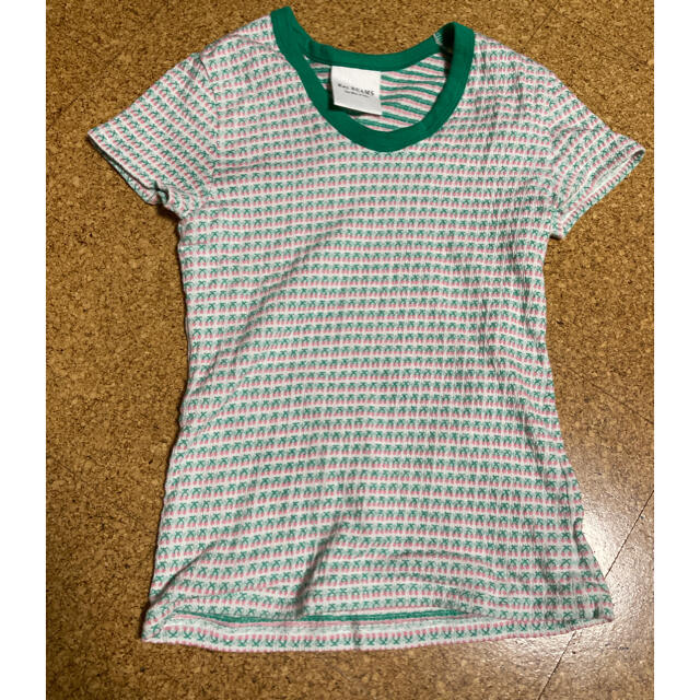 Ray BEAMS(レイビームス)の【要コメント】RayBEAMS チェリー柄リンガーTシャツ レディースのトップス(Tシャツ(半袖/袖なし))の商品写真