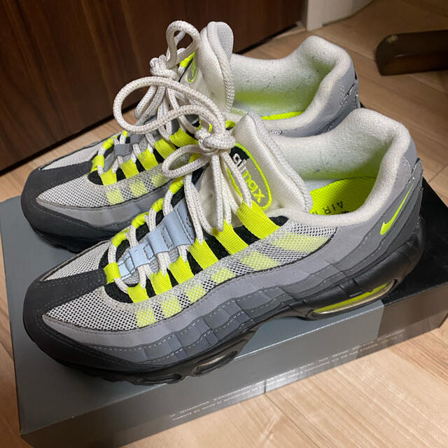 NIKE AIR MAX 95 OG "NEON YELLOW" 23.5cm 2