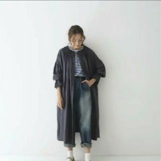 ネストローブ(nest Robe)のnest robe ネストローブ　レース襟2WAYスモックワンピース(ロングワンピース/マキシワンピース)