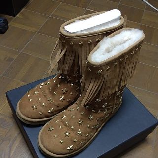 ジミーチュウ(JIMMY CHOO)のJIMMY CHOO×UGGコラボ　ムートンブーツ(ブーツ)