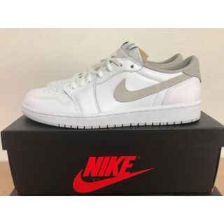 AIR JORDAN 1 LOW OG "NEUTRAL GREY"(スニーカー)