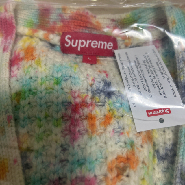 Supreme(シュプリーム)の【L】Supreme Waffle Knit Cardigan メンズのトップス(カーディガン)の商品写真