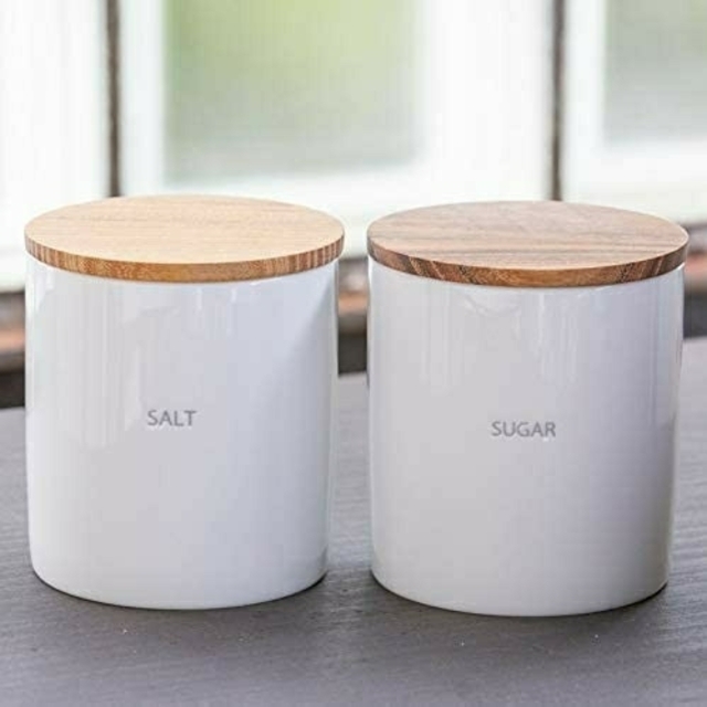 LOLO(ロロ)のLOLOキャニスター（SOLT&SUGAR） インテリア/住まい/日用品のキッチン/食器(容器)の商品写真