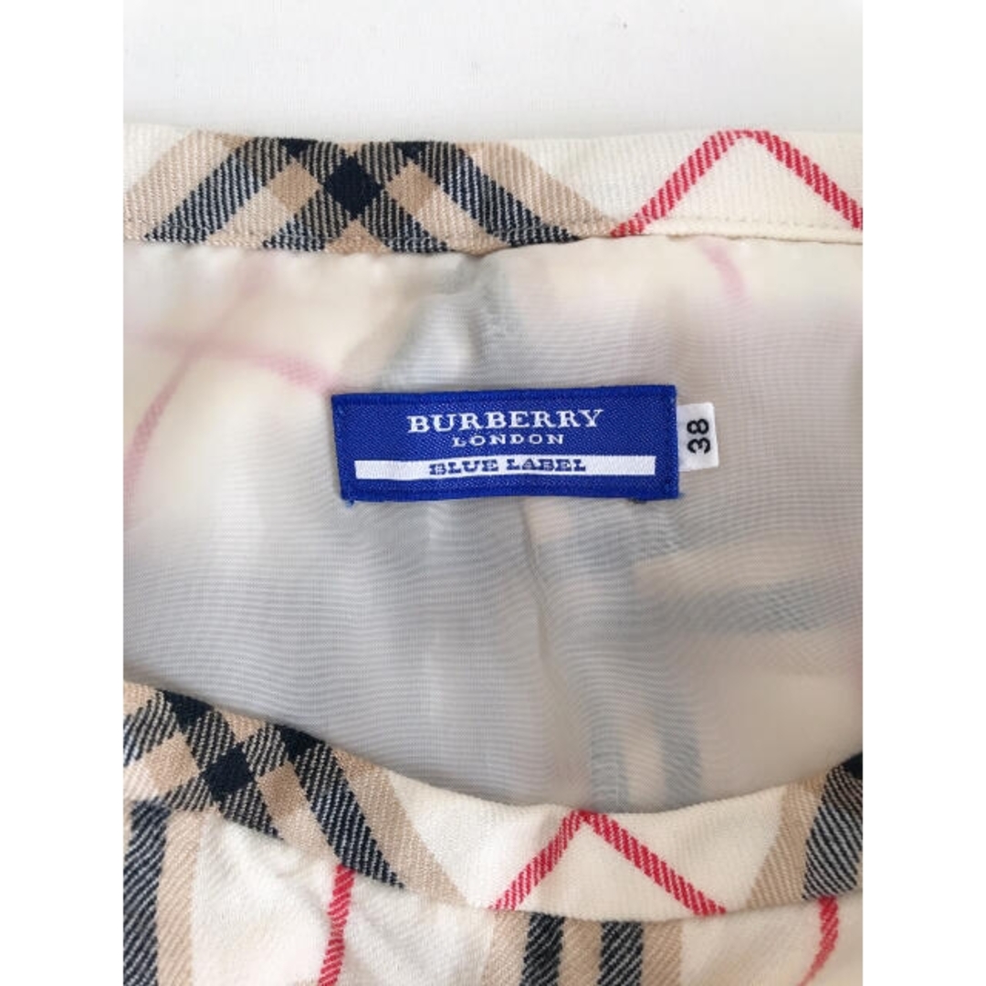 BURBERRY BLUE LABEL(バーバリーブルーレーベル)のバーバリー  ノバチェック  スカート レディースのスカート(ひざ丈スカート)の商品写真