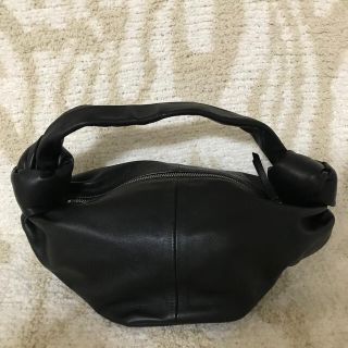 ボッテガヴェネタ(Bottega Veneta)の◆美品◆ボッテガヴェネタ Bottega Veneta ブラック 黒ダブルノット(ハンドバッグ)