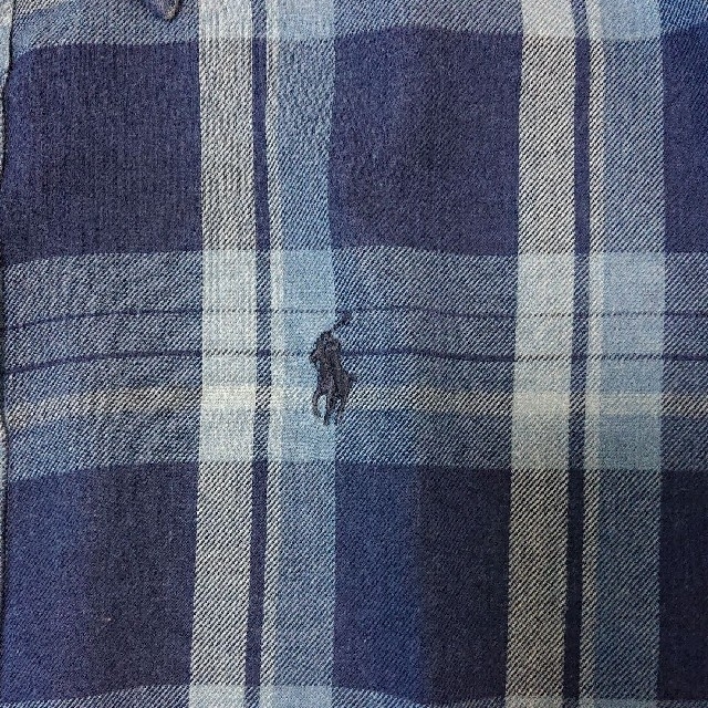 POLO RALPH LAUREN(ポロラルフローレン)のポロ ラルフローレン コットンシャツ レディース大きいサイズ XL レディースのトップス(シャツ/ブラウス(長袖/七分))の商品写真