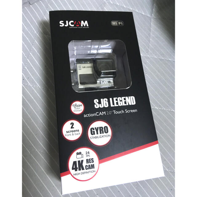 SJCAM SJ6 LEGEND スポーツカメラ★☆セルフィースティック付き☆★ スマホ/家電/カメラのカメラ(ビデオカメラ)の商品写真