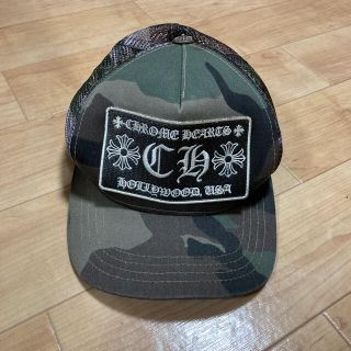 クロムハーツ(Chrome Hearts)のクロムハーツ　黒、迷彩　キャップ(キャップ)