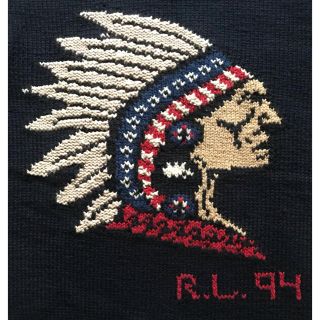 POLO RALPH LAUREN - 別格の1枚 圧巻のインディアンヘッド 94年