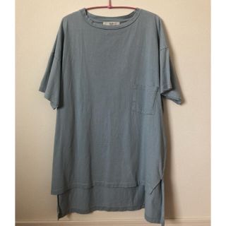 アナザーエディション(ANOTHER EDITION)の【値下げ中】アナザーエディション　ビッグTシャツワンピース(ひざ丈ワンピース)