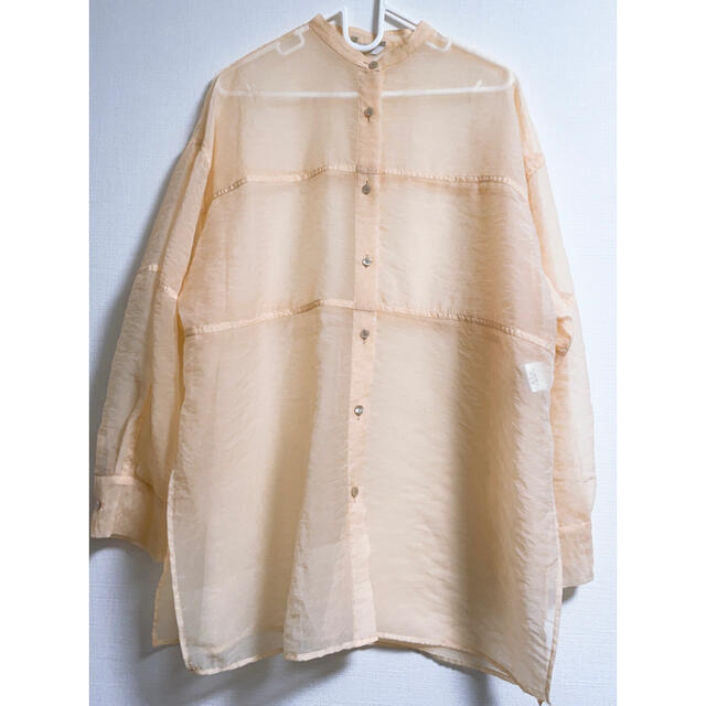 クラネ SWITCH SHEER SHIRT シアーシャツ レディースのトップス(シャツ/ブラウス(長袖/七分))の商品写真