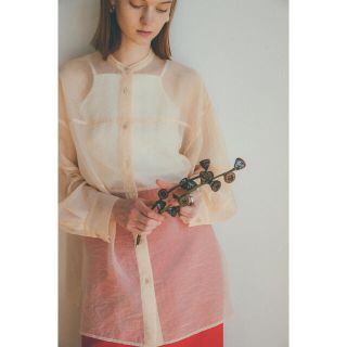 クラネ SWITCH SHEER SHIRT シアーシャツ(シャツ/ブラウス(長袖/七分))