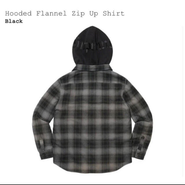 Supreme(シュプリーム)のSupreme Hooded Flannel Zip Up Shirt XL メンズのトップス(シャツ)の商品写真