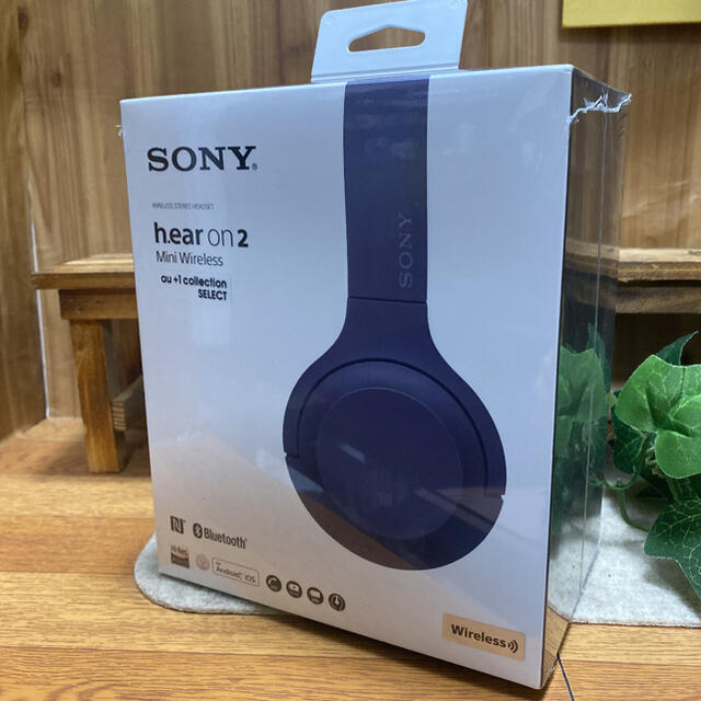 新品未開封】SONY WH-H800(B) ヘッドフォン/イヤフォン