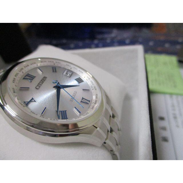 CITIZEN(シチズン)のシチズン　エコドライブ電波時計　CB1080-52B シルバー メンズの時計(腕時計(アナログ))の商品写真