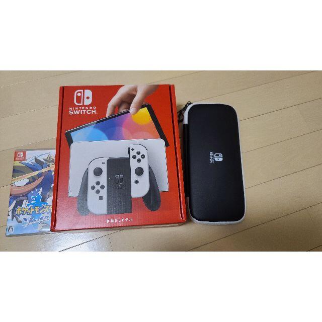 Nintendo ホワイトの通販 by ふりーさん's shop｜ラクマ Switch 有機ELモデル 人気新作