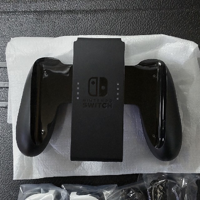 まった Nintendo Switch - ジョイコン白 ストラップ グリップ