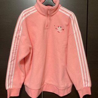 アディダス(adidas)の新品　adidas フリース(トレーナー/スウェット)