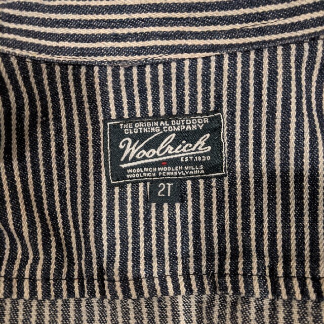 WOOLRICH(ウールリッチ)のウールリッチ キッズ デニムジャケット キッズ/ベビー/マタニティのキッズ服男の子用(90cm~)(ジャケット/上着)の商品写真