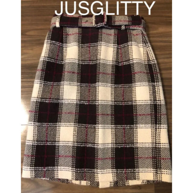 ꕤ新品タグ付き ピンク JUSGLITTY 花柄スカート